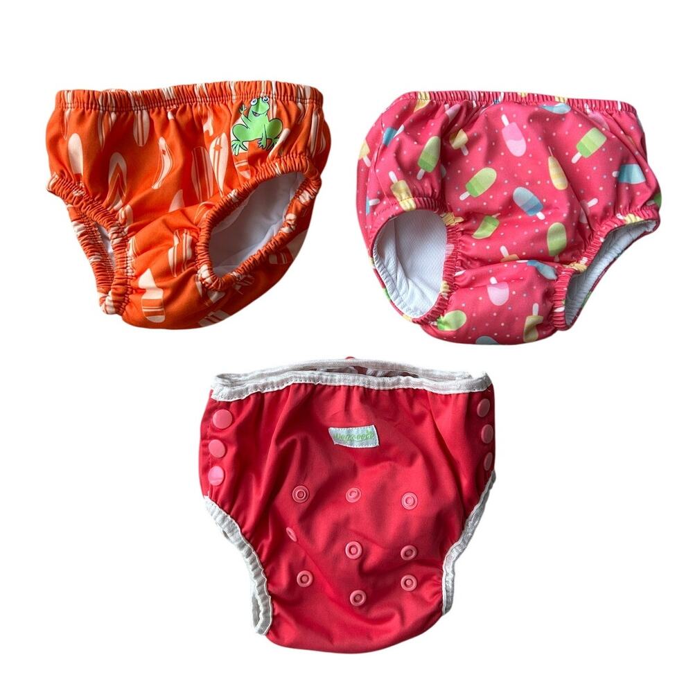 Bundle of Reusable Baby Swim Diaper Covers